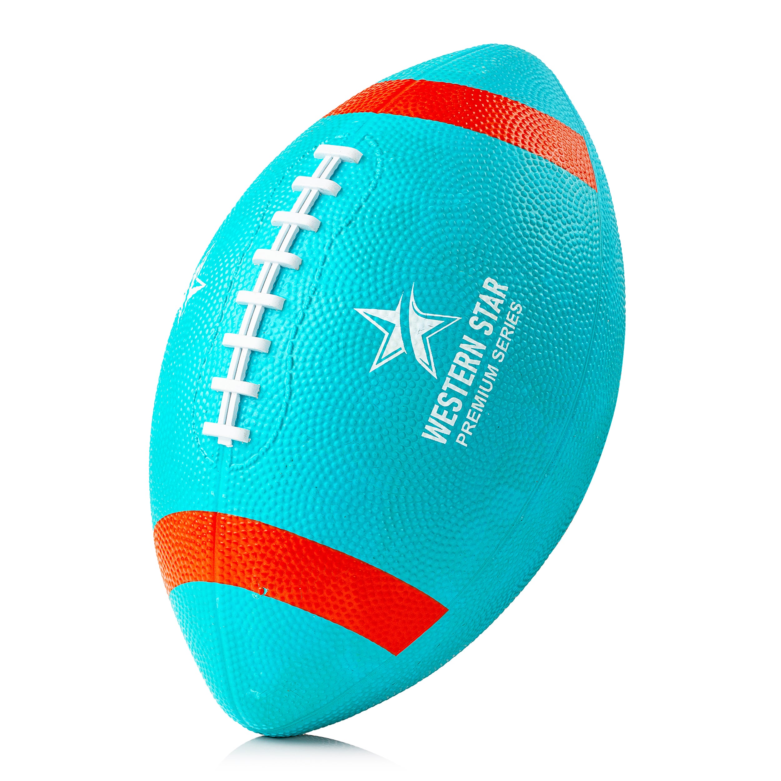 Western Star Full Size Football - Official Size and Weight- 5 Popular Colors - Premium Series - Attractive and Durable Design