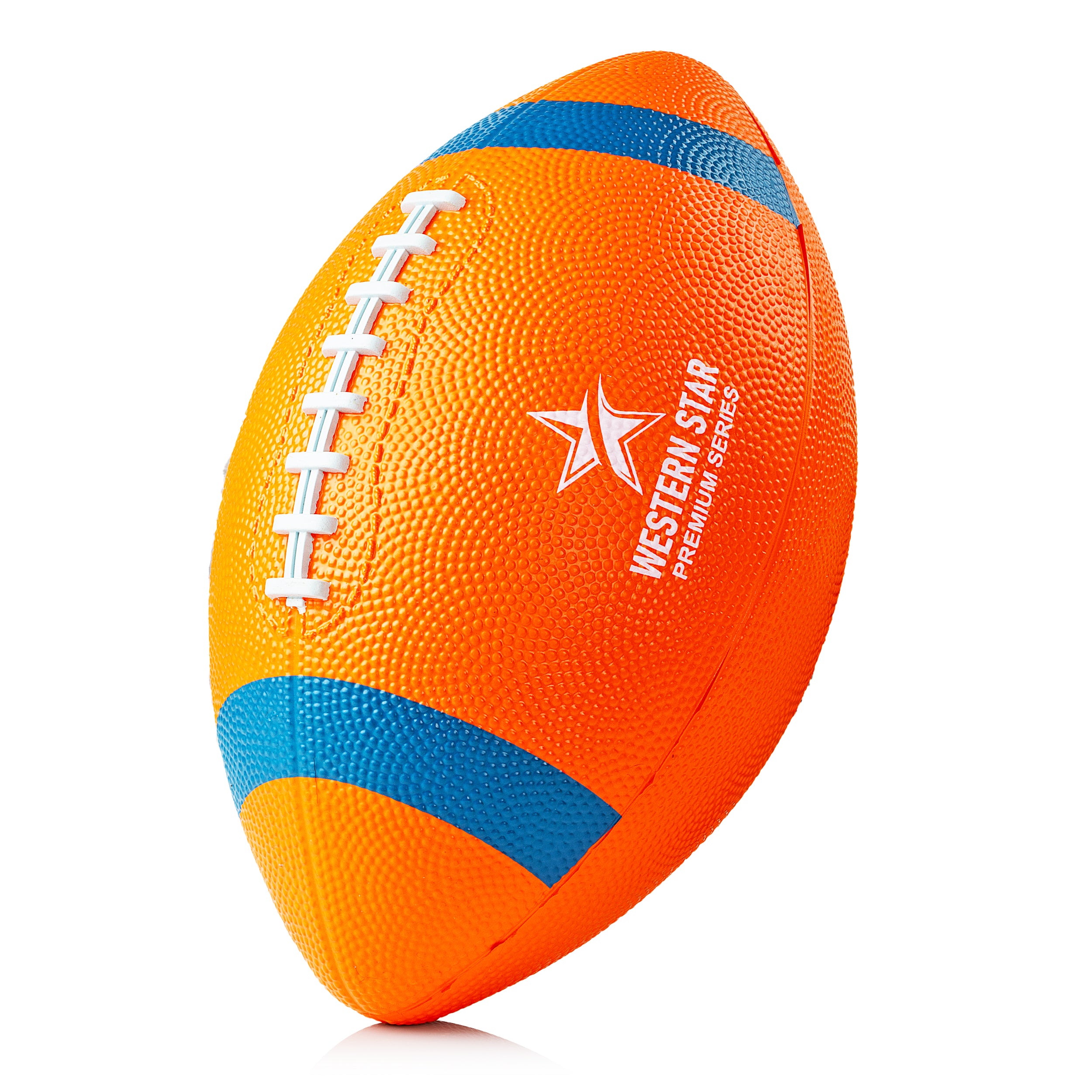 Western Star Full Size Football - Official Size and Weight- 5 Popular Colors - Premium Series - Attractive and Durable Design