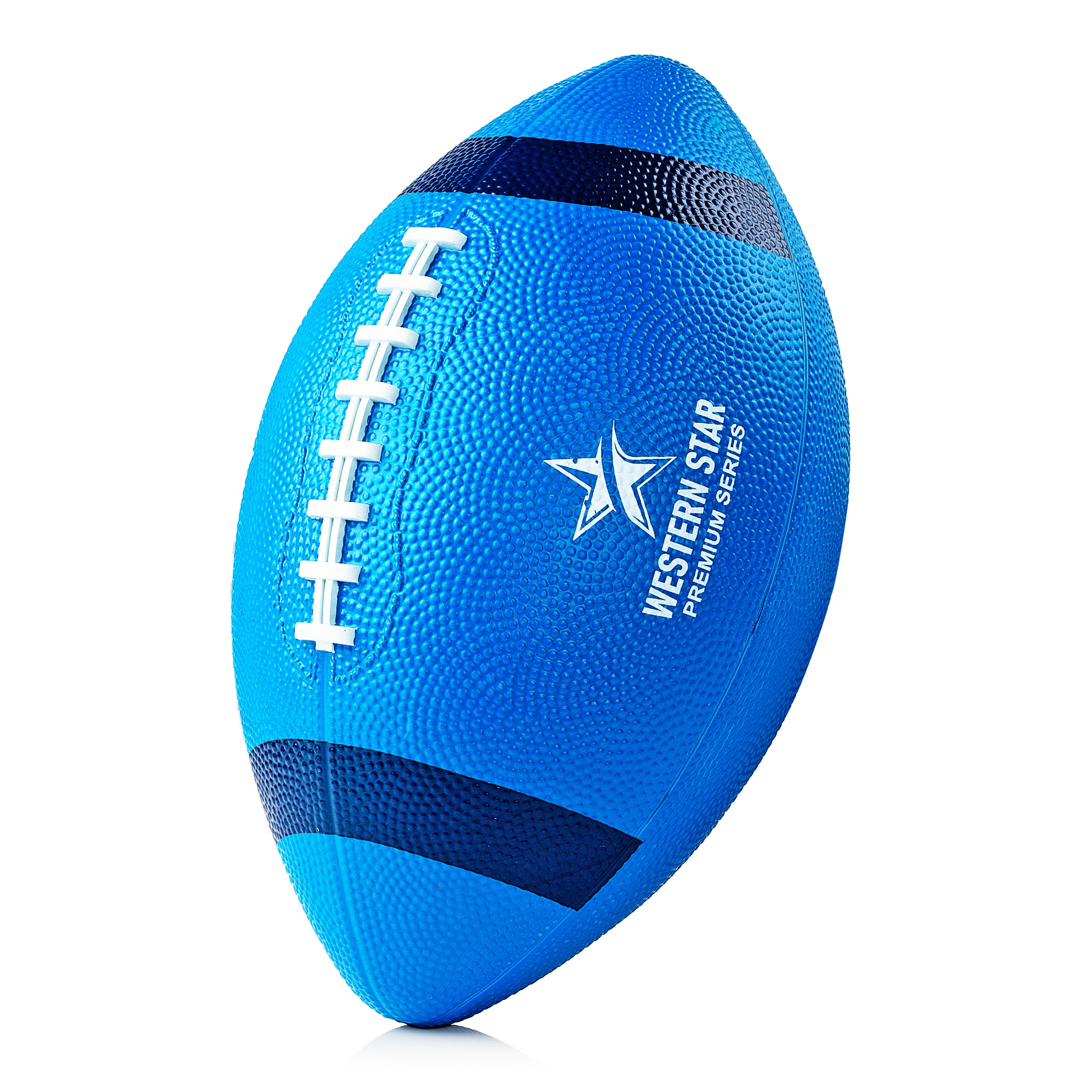 Western Star Full Size Football - Official Size and Weight- 5 Popular Colors - Premium Series - Attractive and Durable Design