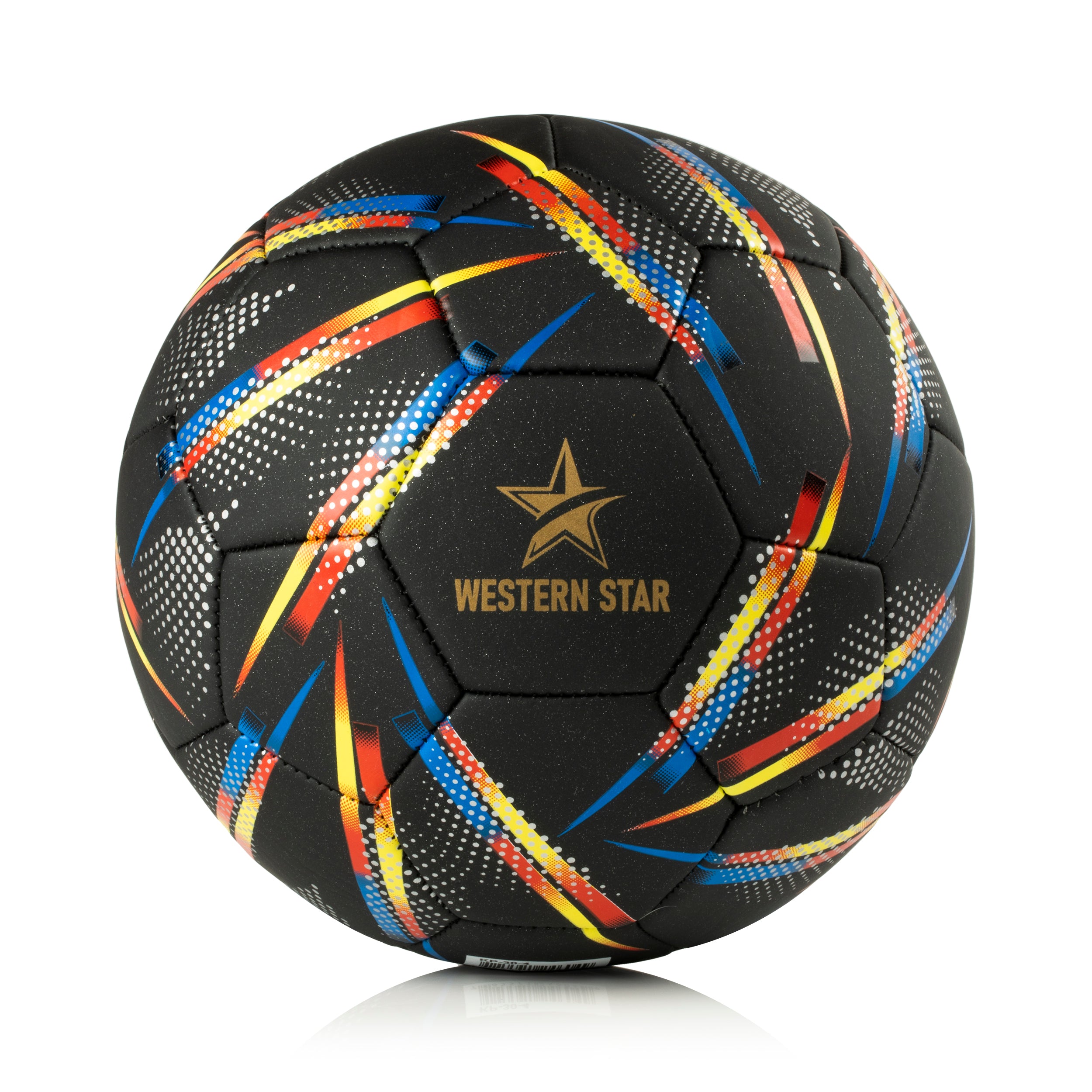 Western Star Soccer Ball Size 4 & Size 5 - Official Match Weight