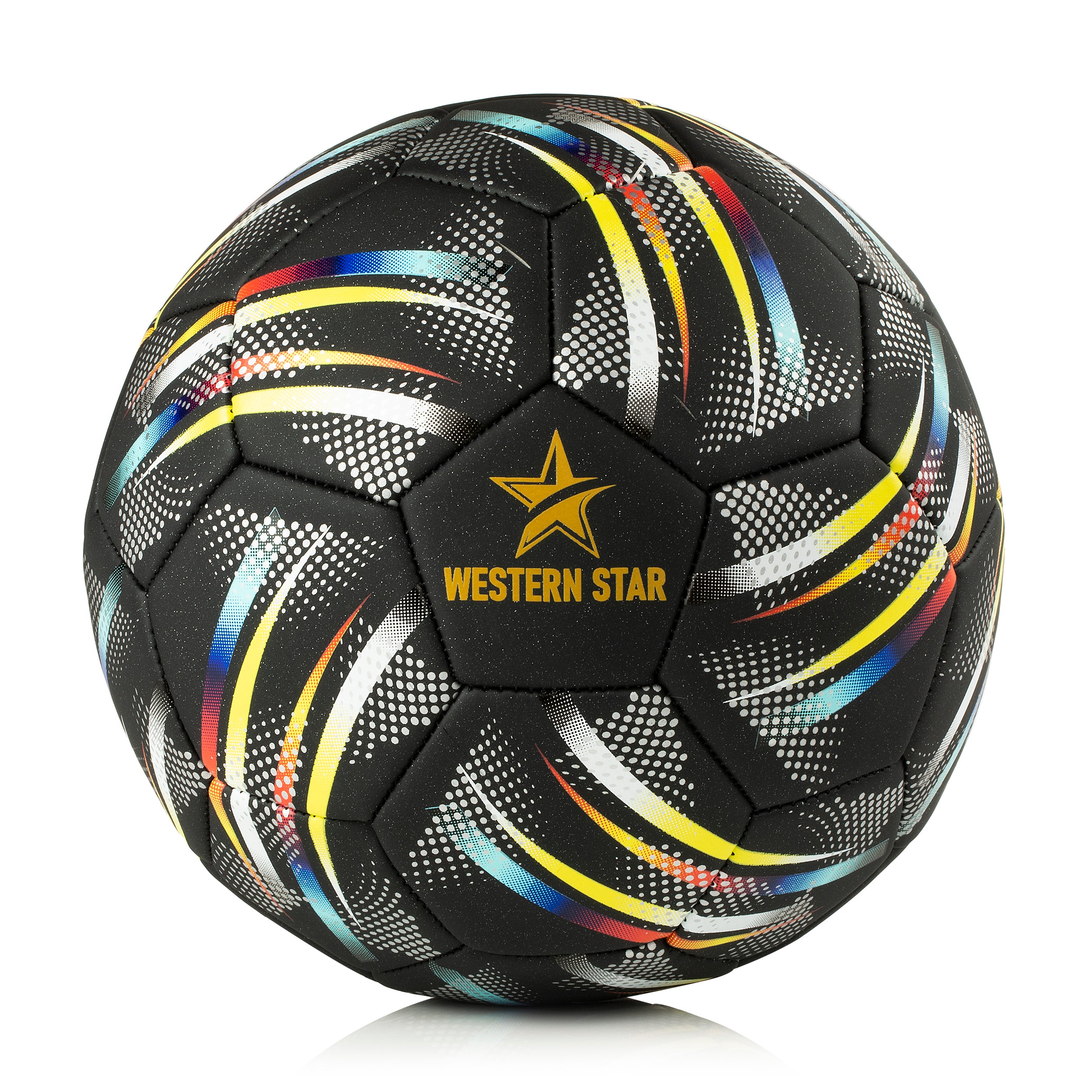 Western Star Soccer Ball Size 4 & Size 5 - Official Match Weight