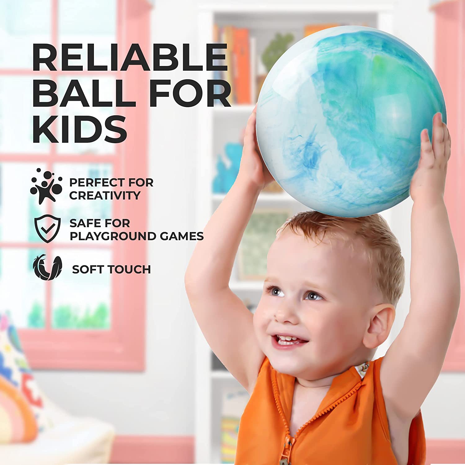 Inflatable Bouncing Play Balls For Kids and Toddlers