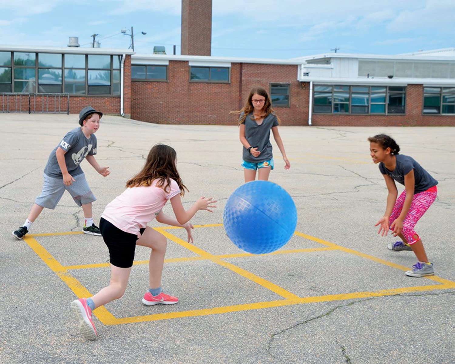 Playground Ball/Kick Ball With Soft Touch and Extra Bounce Small, Medium, Large, X Large