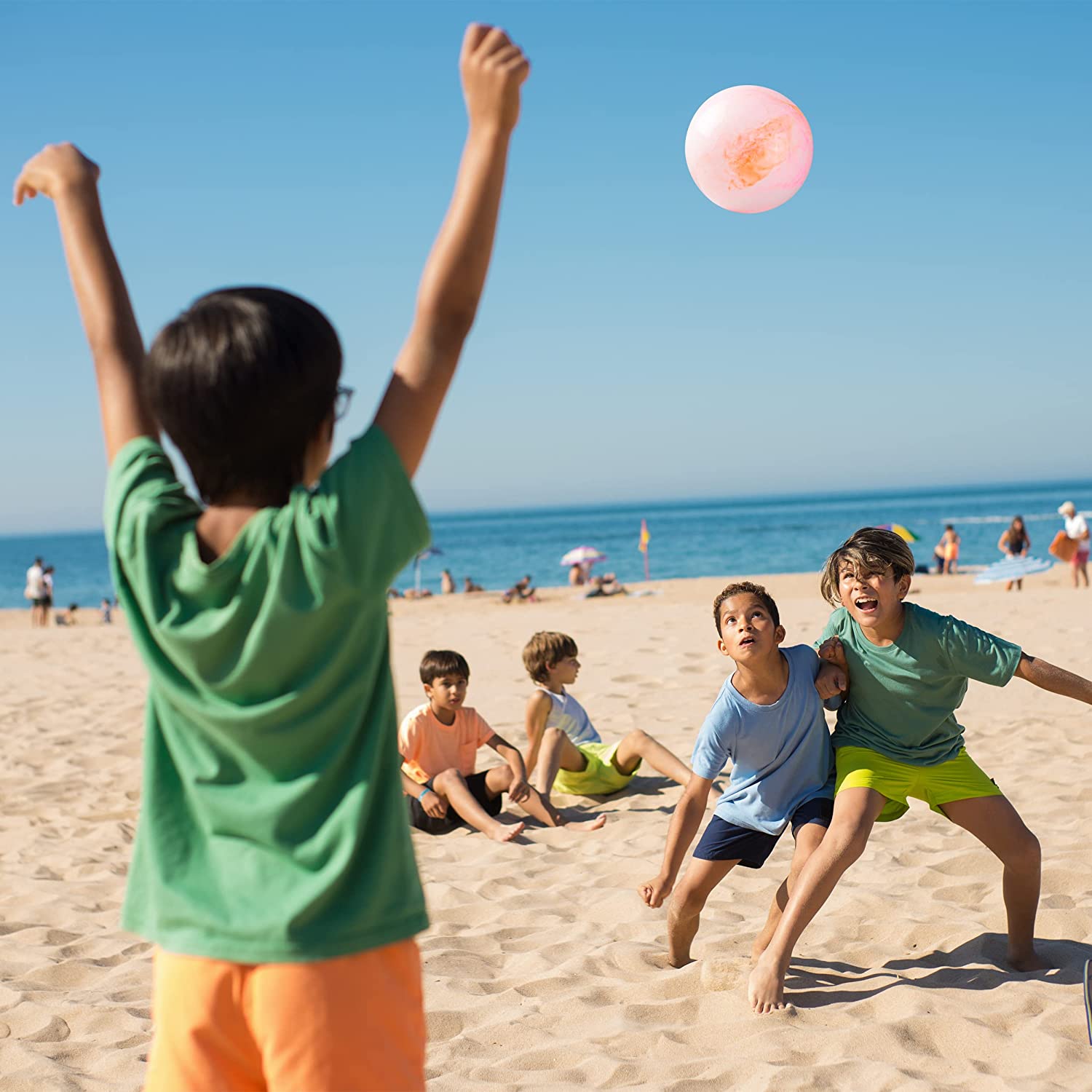 Inflatable Bouncing Play Balls For Kids and Toddlers